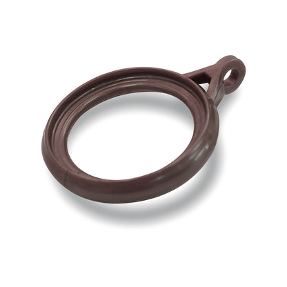 Luxstony Curtain Rod Ring Mocha