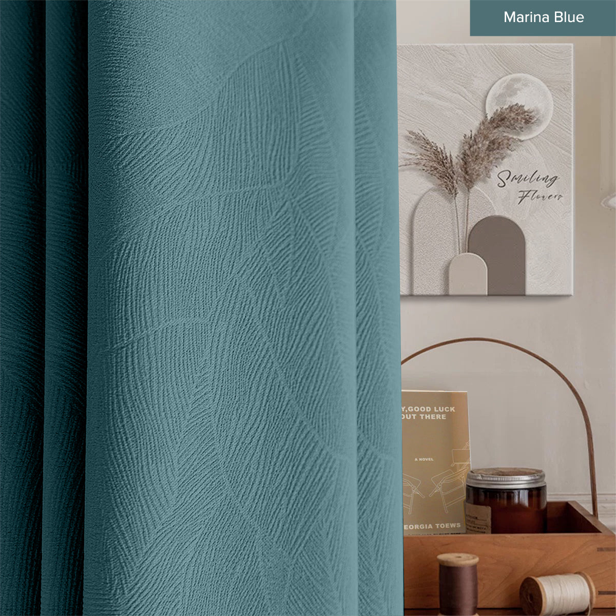 Fiora 98-99.9% Blackout Curtain Ready Made - Standard Width