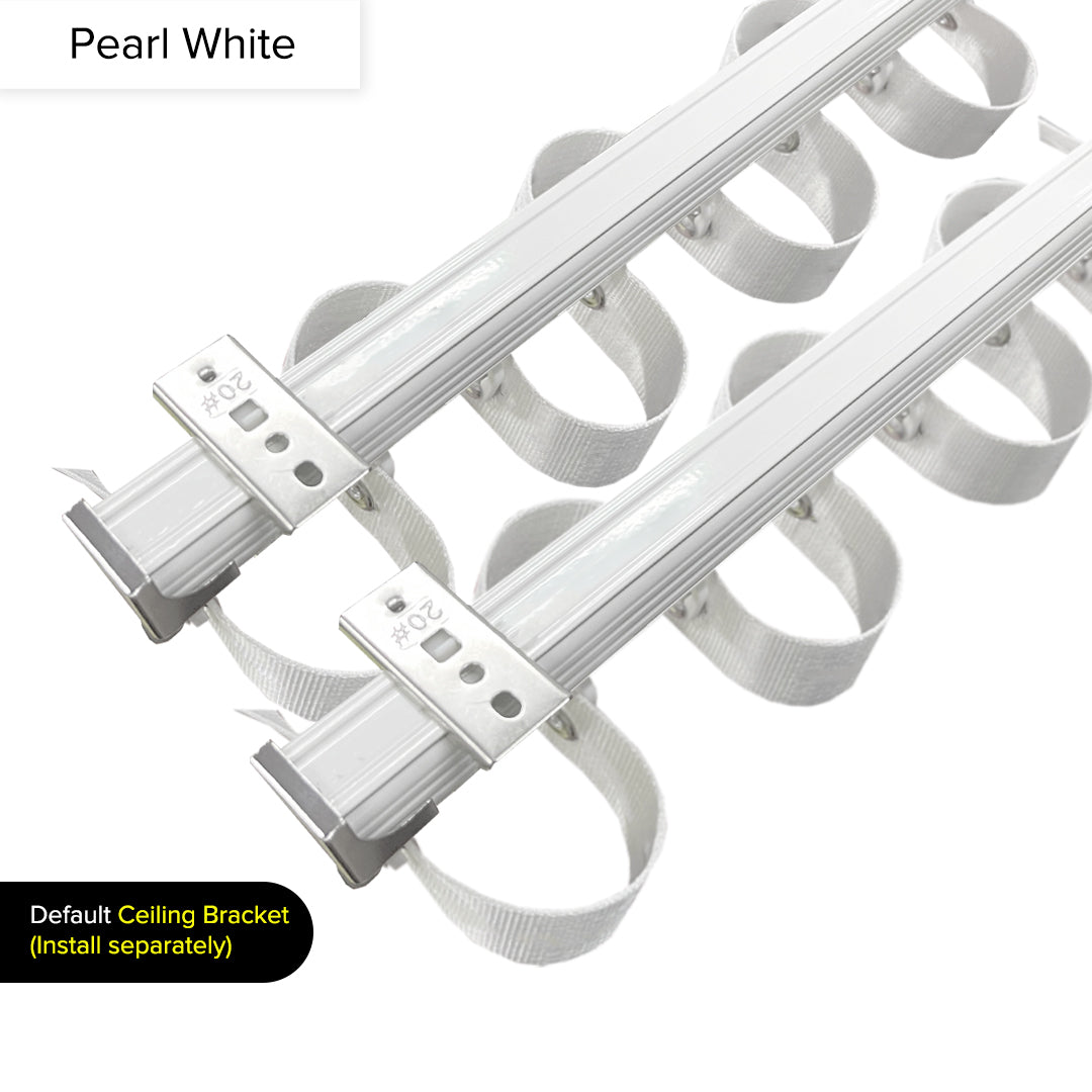 Verody Heavy Duty S Fold / French Pleat Track Double Complete Set