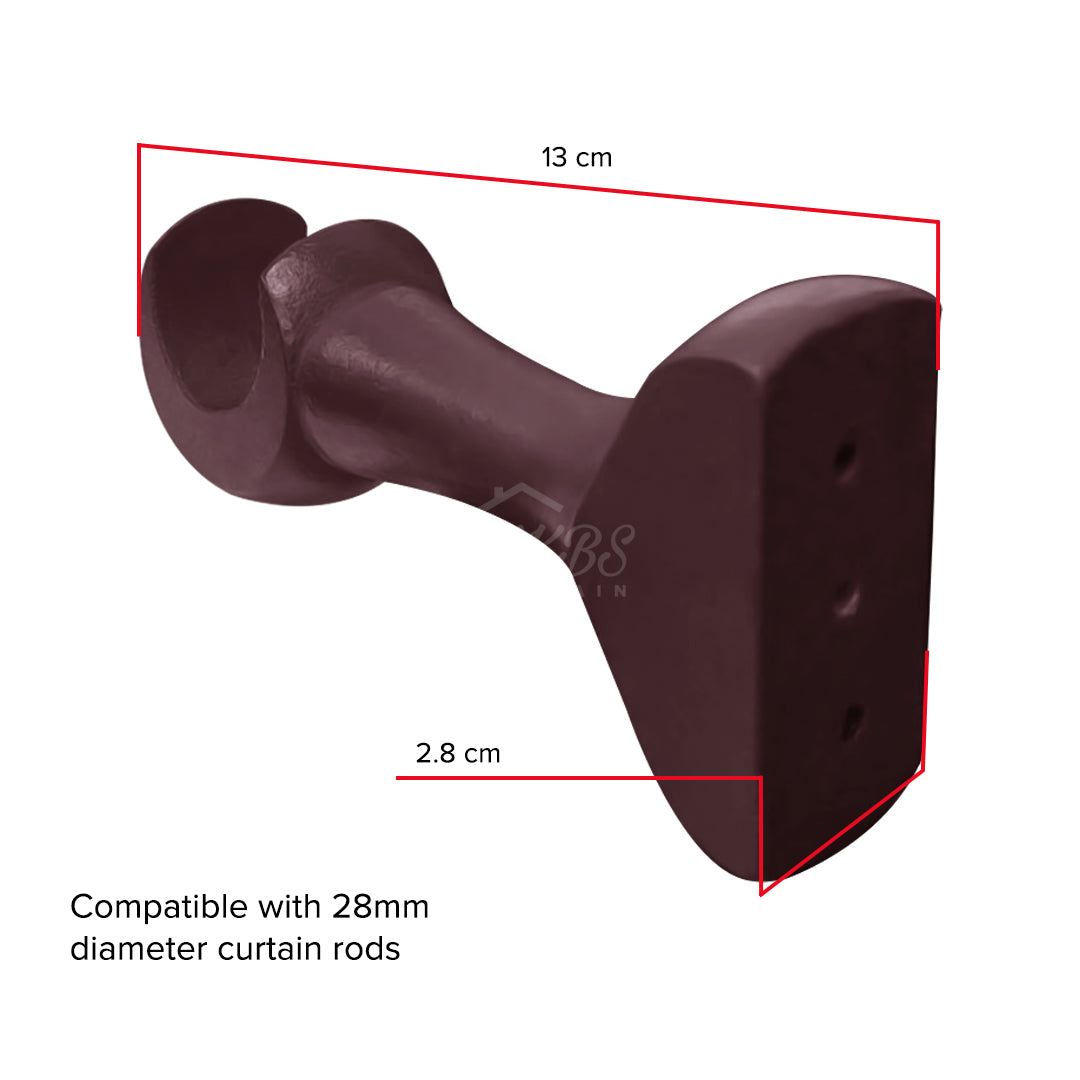 Cassedy Bracket Single Warna Merlot Gelap