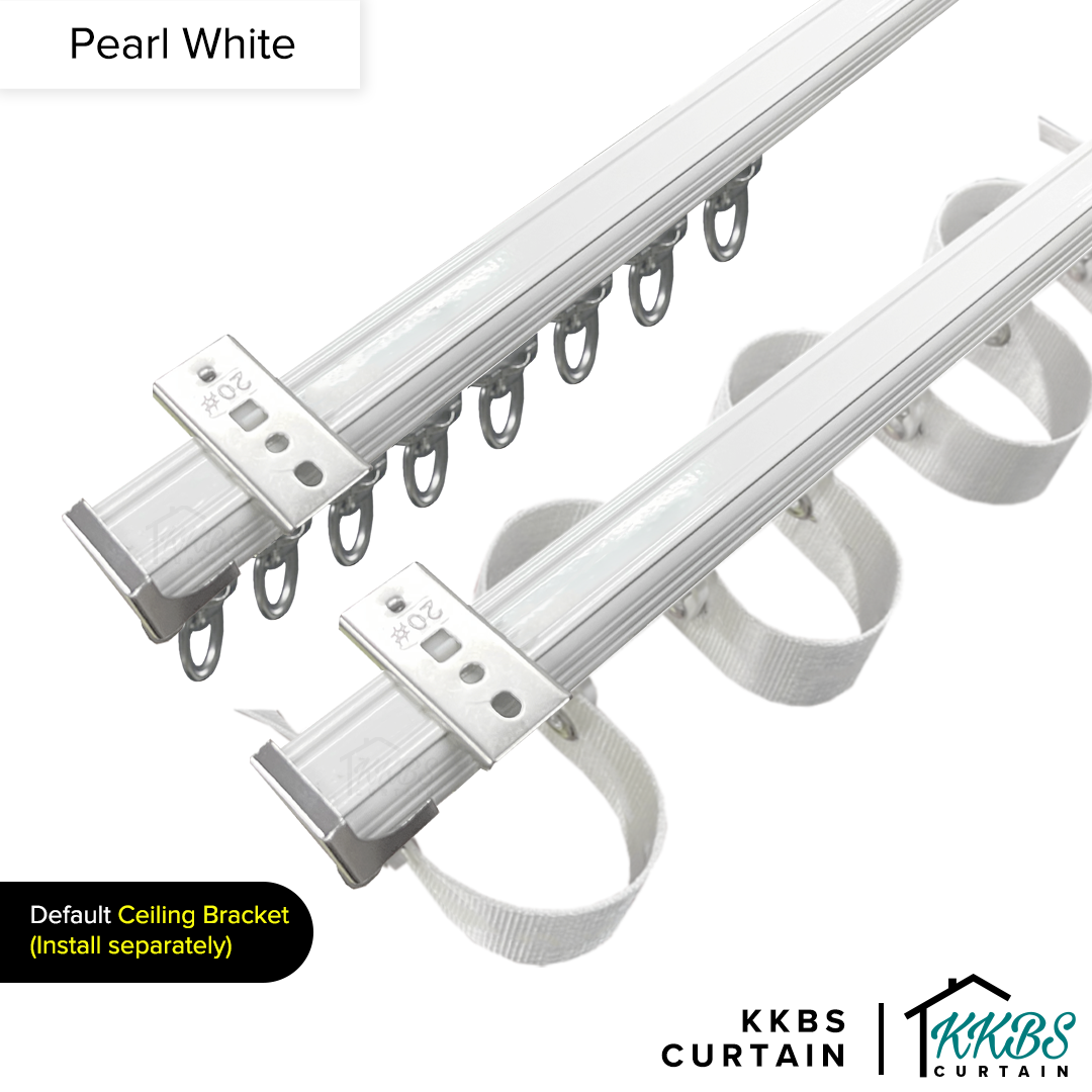 Verody Heavy Duty S Fold / French Pleat Track Double Complete Set