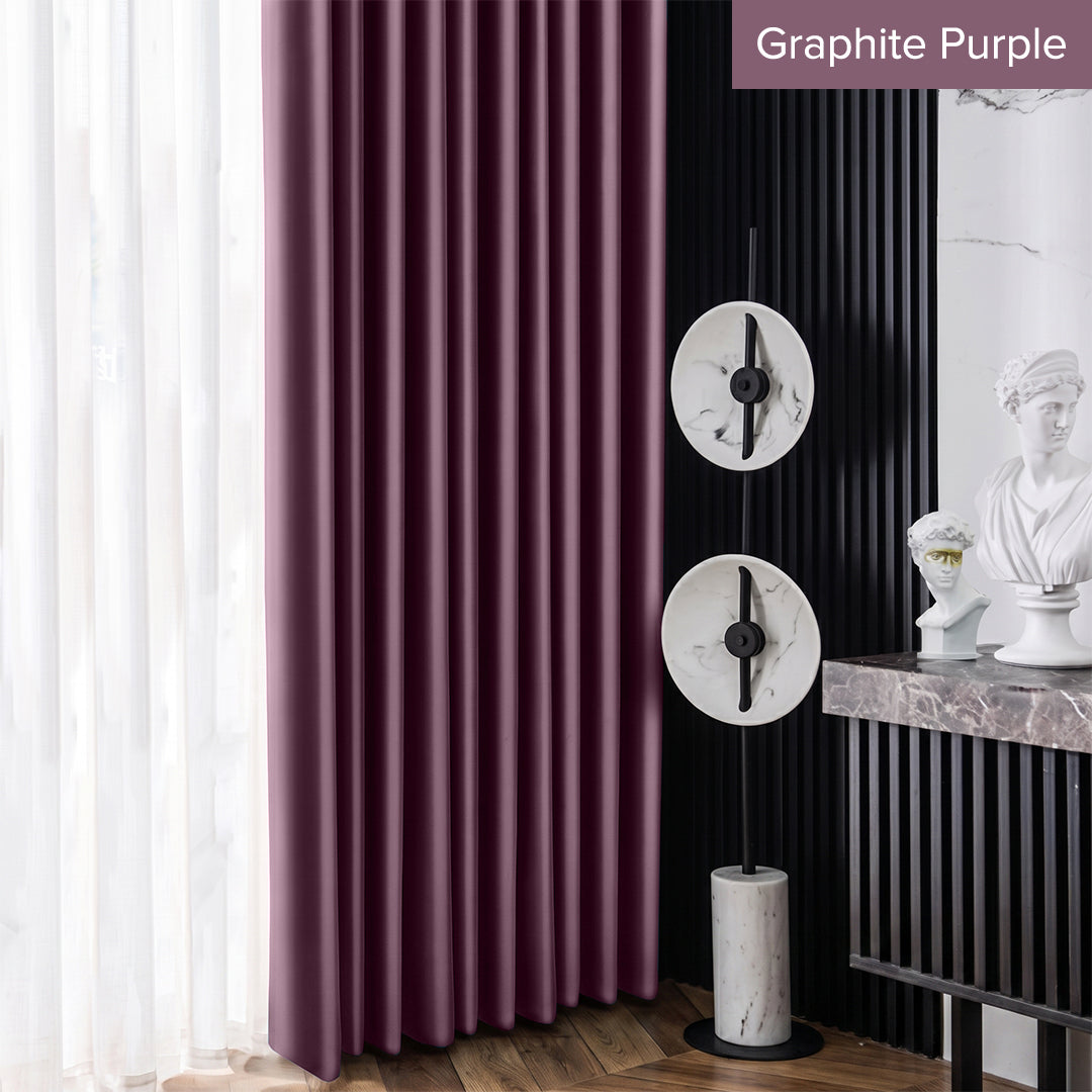 Crystella Semi Blackout Curtain Ready Made