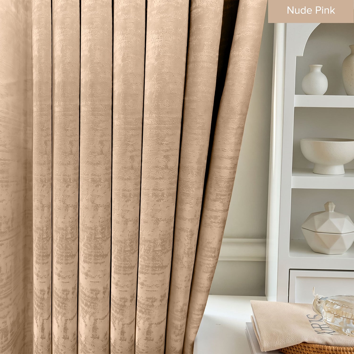 Jorica 85-95% Blackout Curtain Ready Made Extra Width