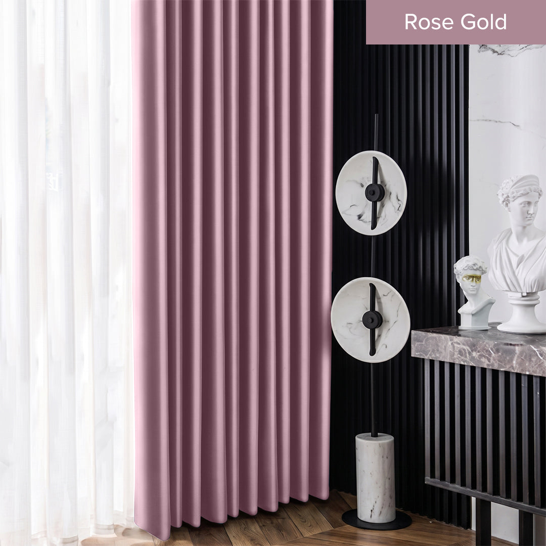 Crystella Semi Blackout Curtain Ready Made