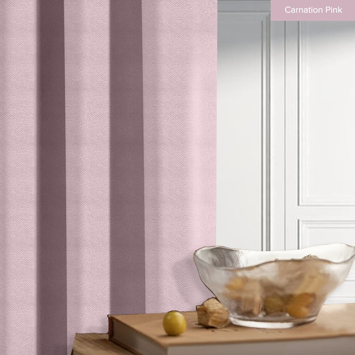 Melina 90-98% Blackout Curtain Ready Made - Standard Width