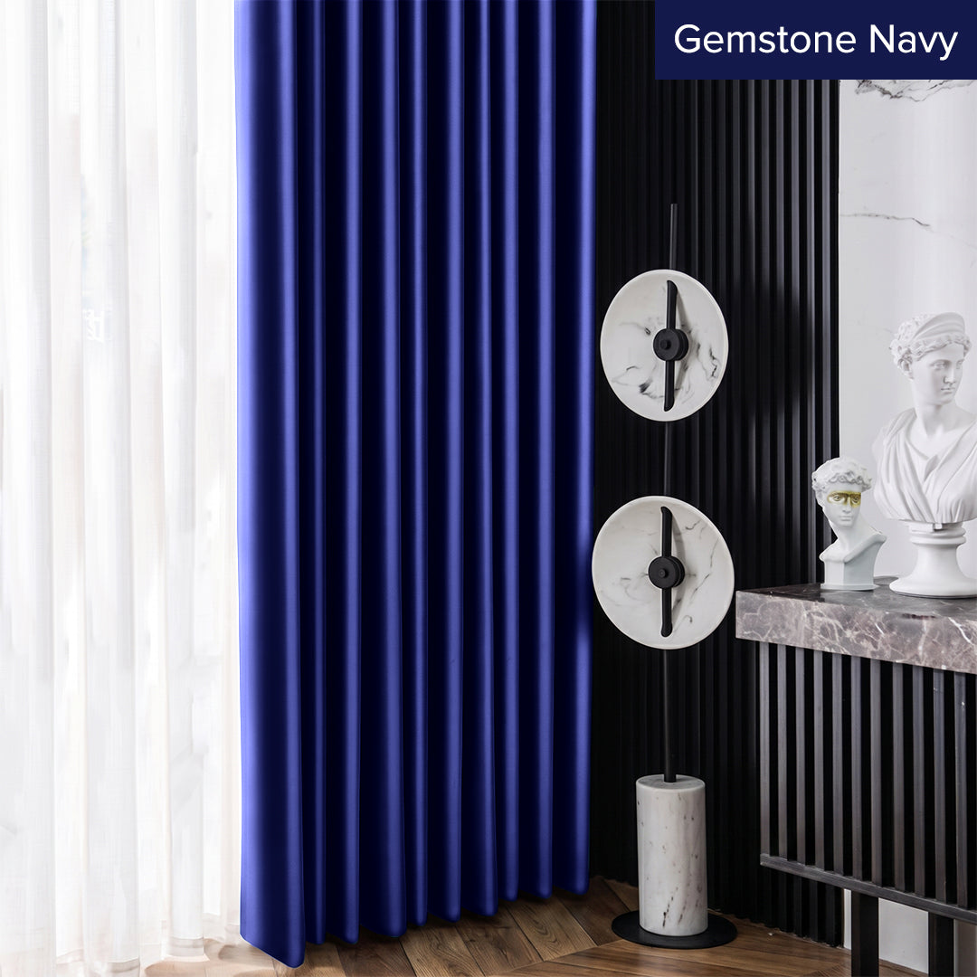 Crystella Semi Blackout Curtain Ready Made