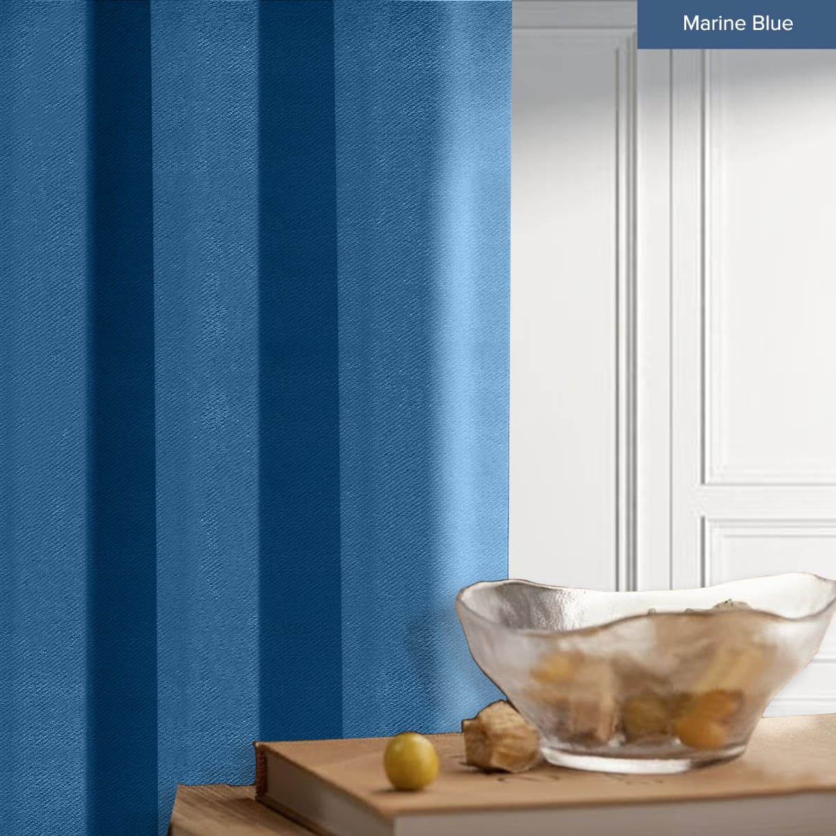 Melina 90-98% Blackout Curtain Ready Made - Standard Width