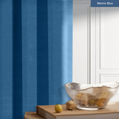 Melina 90-98% Blackout Curtain Ready Made - Standard Width