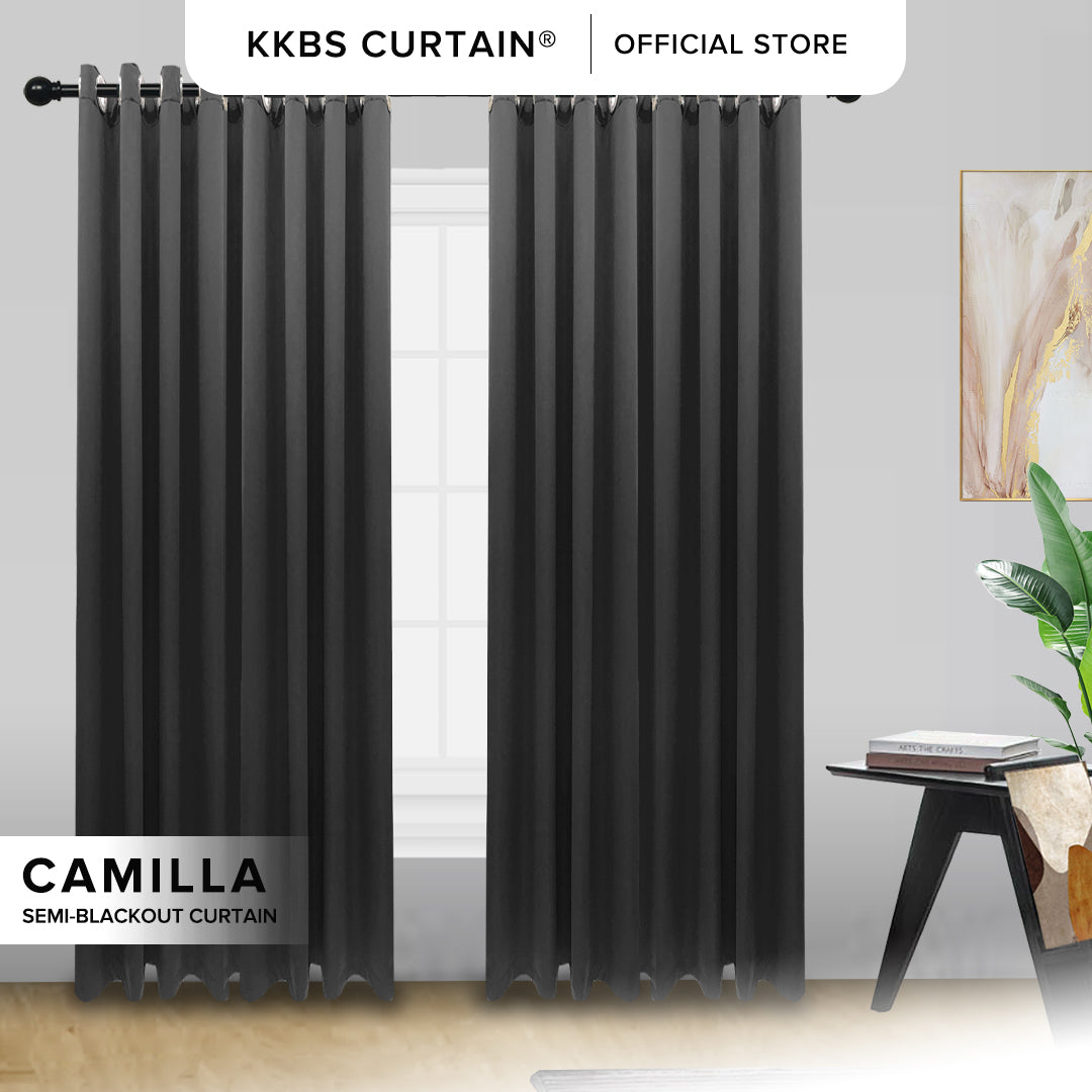 Camilla Semi Blackout Curtain Ready Made (Page 1)
