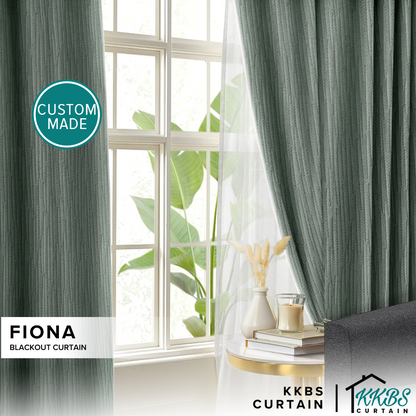 Fiona Blackout Curtain Custom Made