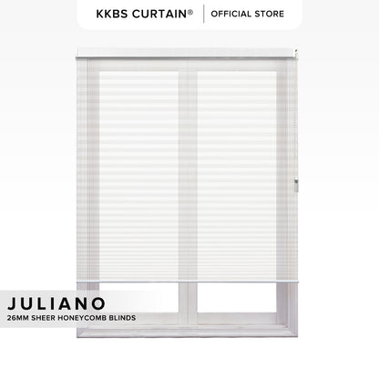 Juliano 26mm Sheer Honeycomb Blinds Custom Made
