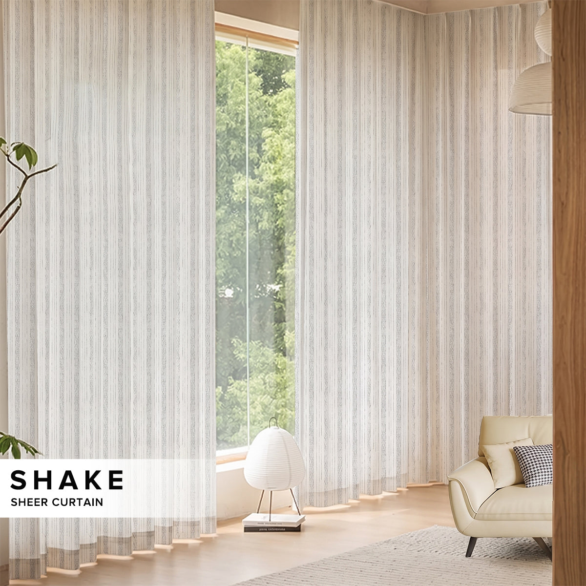 Shake Sheer Curtain Custom Made