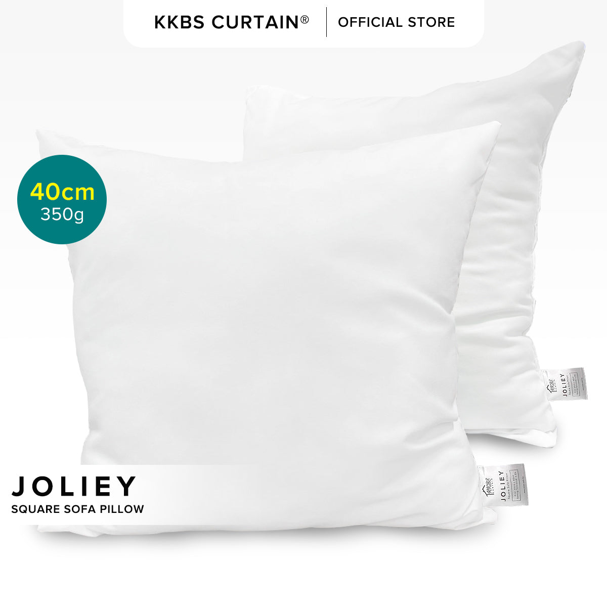 Joliey Bantal Sofa Empat Segi