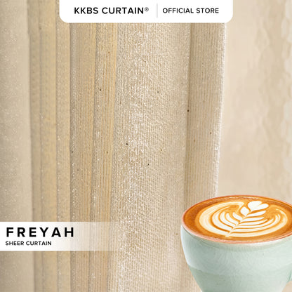Freyah Sheer Curtain Custom Made