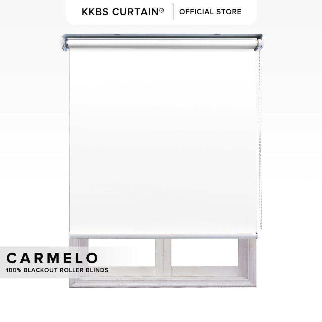 Carmelo 100% Blackout Roller Blinds Custom Made
