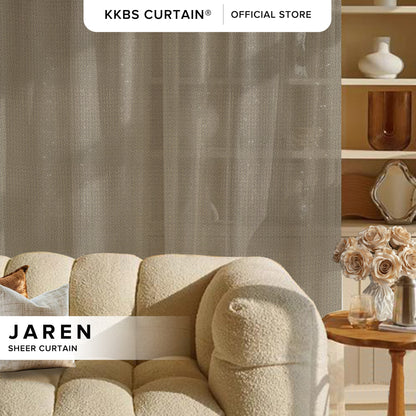 Jaren Sheer Curtain Custom Made