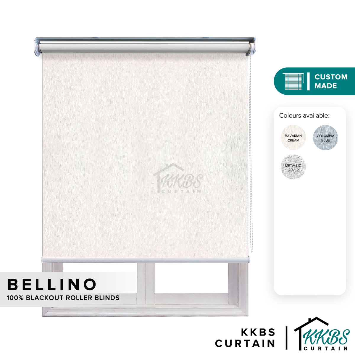 Bellino 100% 遮光卷帘 定制款