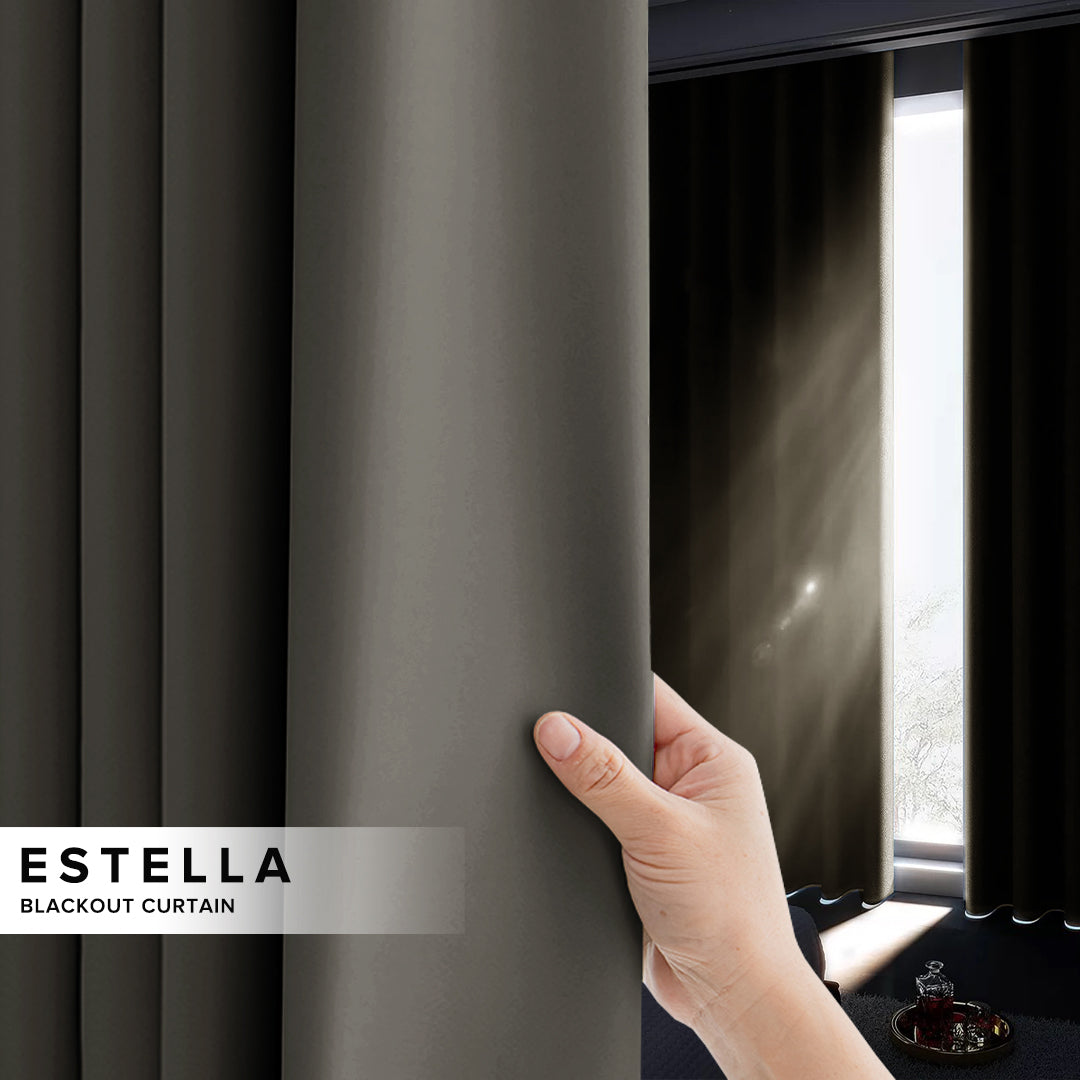 Estella Langsir 90 - 99% Blackout Siap Jahit (Page 2)