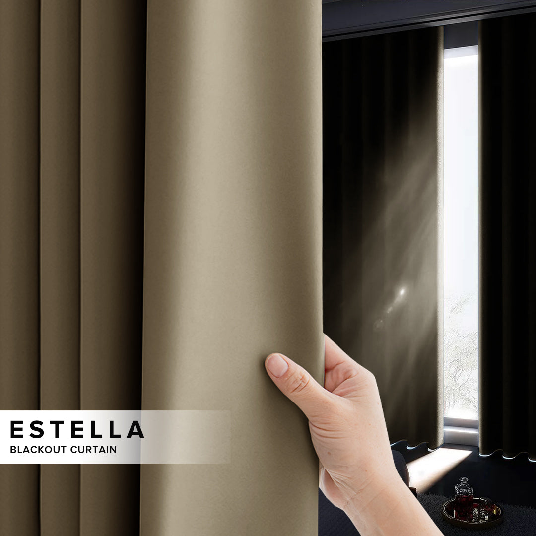 Estella Langsir 90 - 99% Blackout Siap Jahit (Page 3)