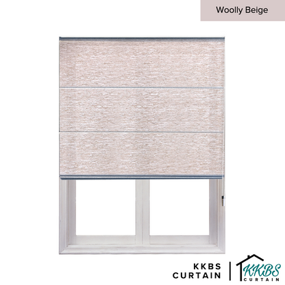 Tirai Rom Separa Blackout Luciano Halaman Dibuat Tersuai 2 