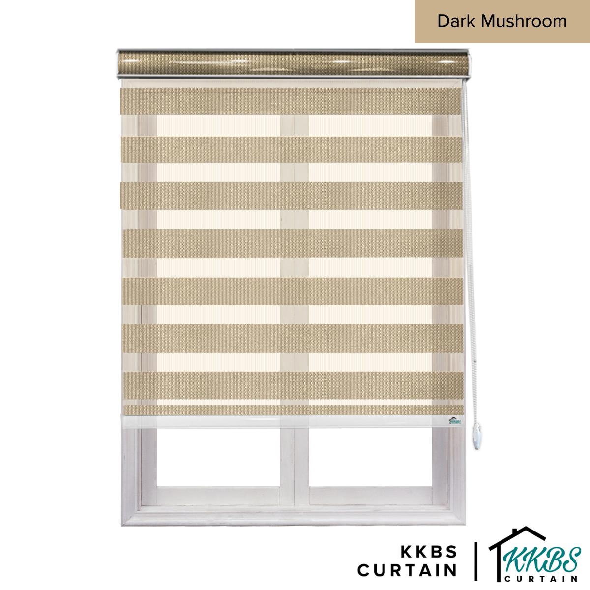 Maximo Semi Blackout Zebra Blinds Custom Made