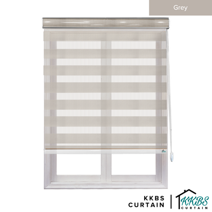 Maximo Semi Blackout Zebra Blinds Custom Made