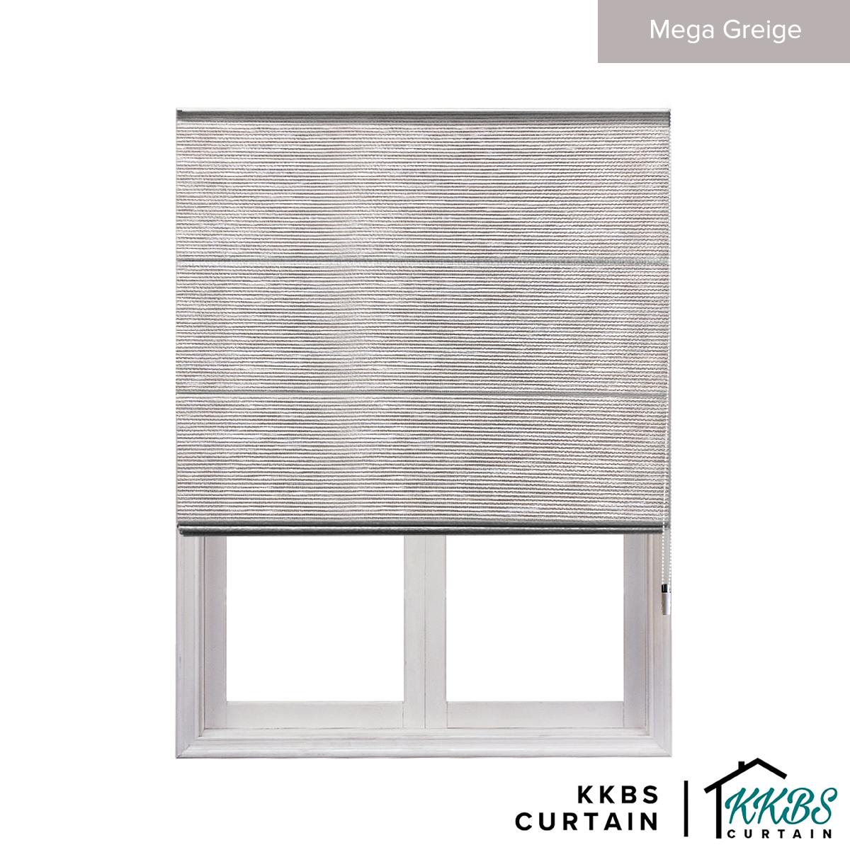 Tirai Rom Separa Blackout Luciano Halaman Dibuat Tersuai 2 