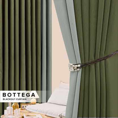 Bottega Blackout Curtain Custom Made