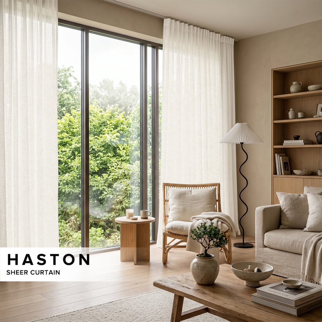 Haston Sheer Curtain Custom Made
