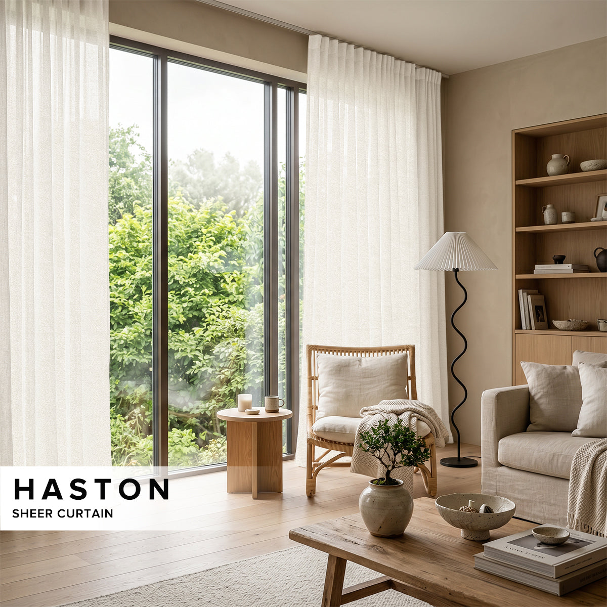 Haston Sheer Curtain Custom Made