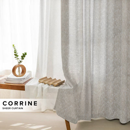 Corrine Sheer Curtain Custom Made