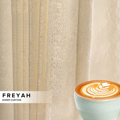 Freyah Sheer Curtain Custom Made