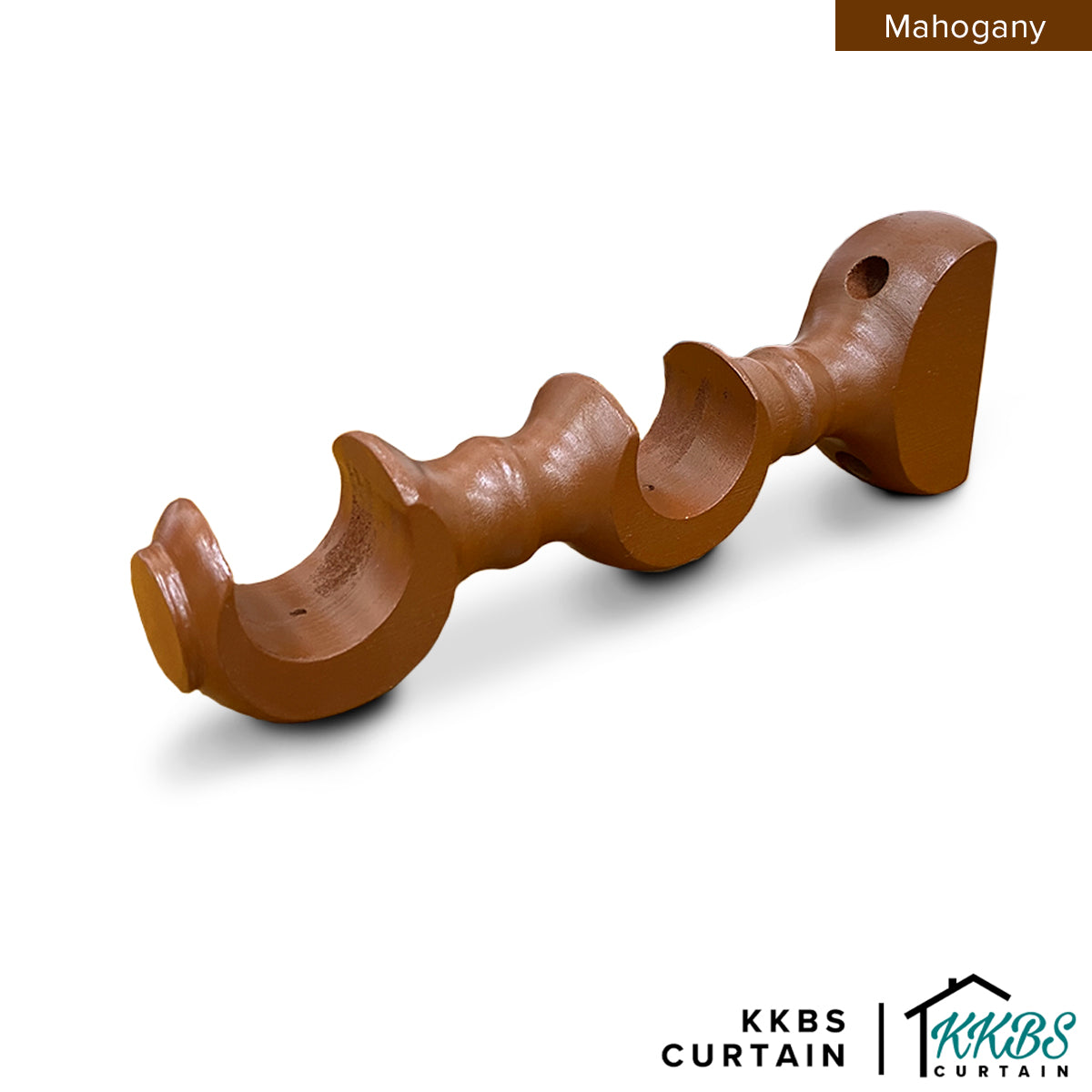 Cassedy Bracket Double Warna Mahohani Asli