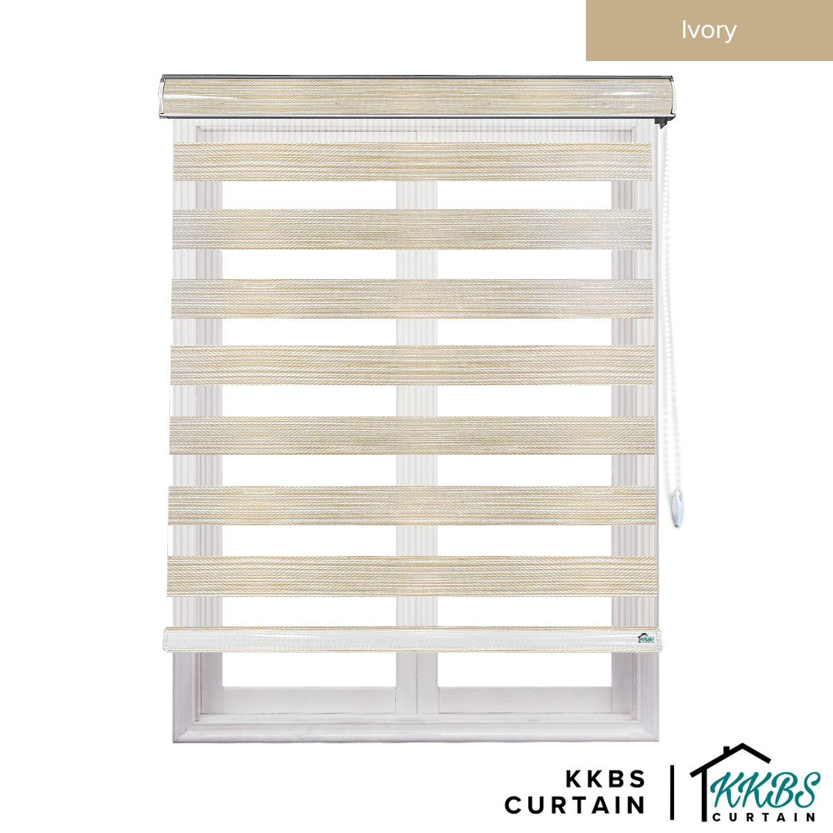 Fidelio Blackout Zebra Blinds Dibuat Tersuai