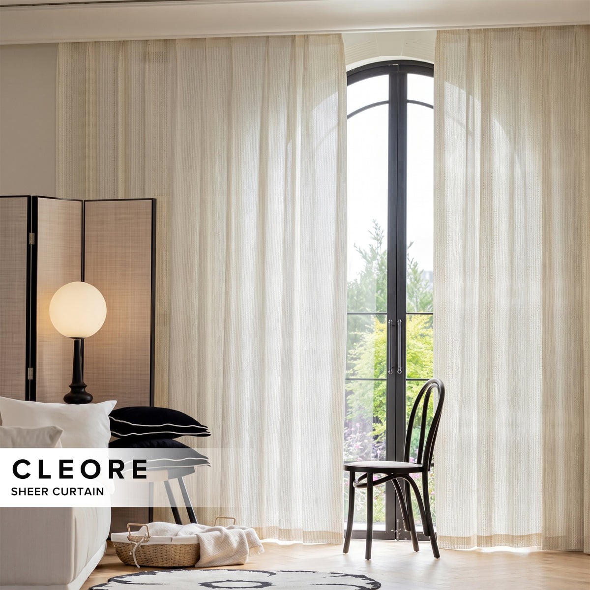 Cleore Sheer Curtain Custom Made
