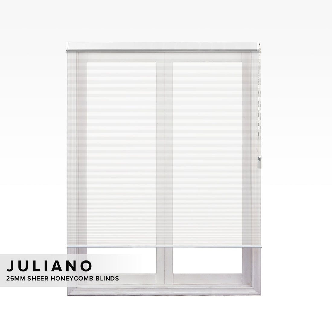 Juliano 26毫米透明蜂巢帘（定制款） 