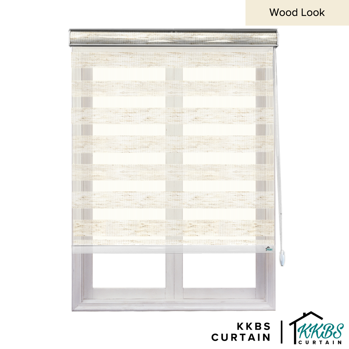 Maximo Semi Blackout Zebra Blinds Custom Made