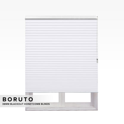 Boruto 38mm Blackout Honeycomb Blinds Custom Made 