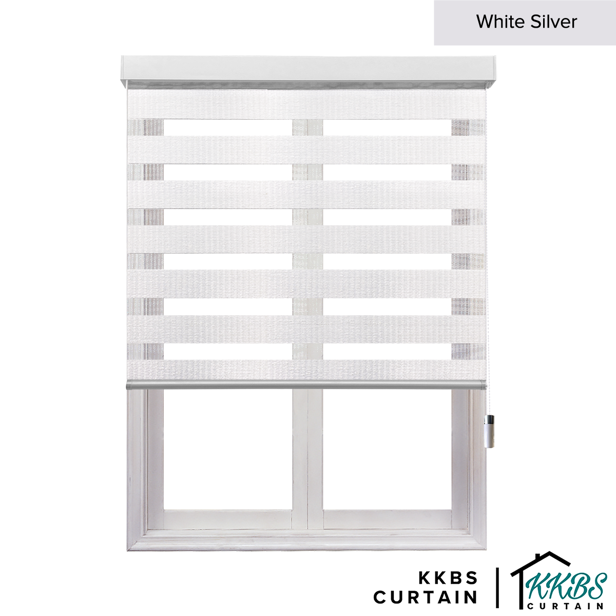 Antonio Blackout Zebra Blinds Dibuat Tersuai 