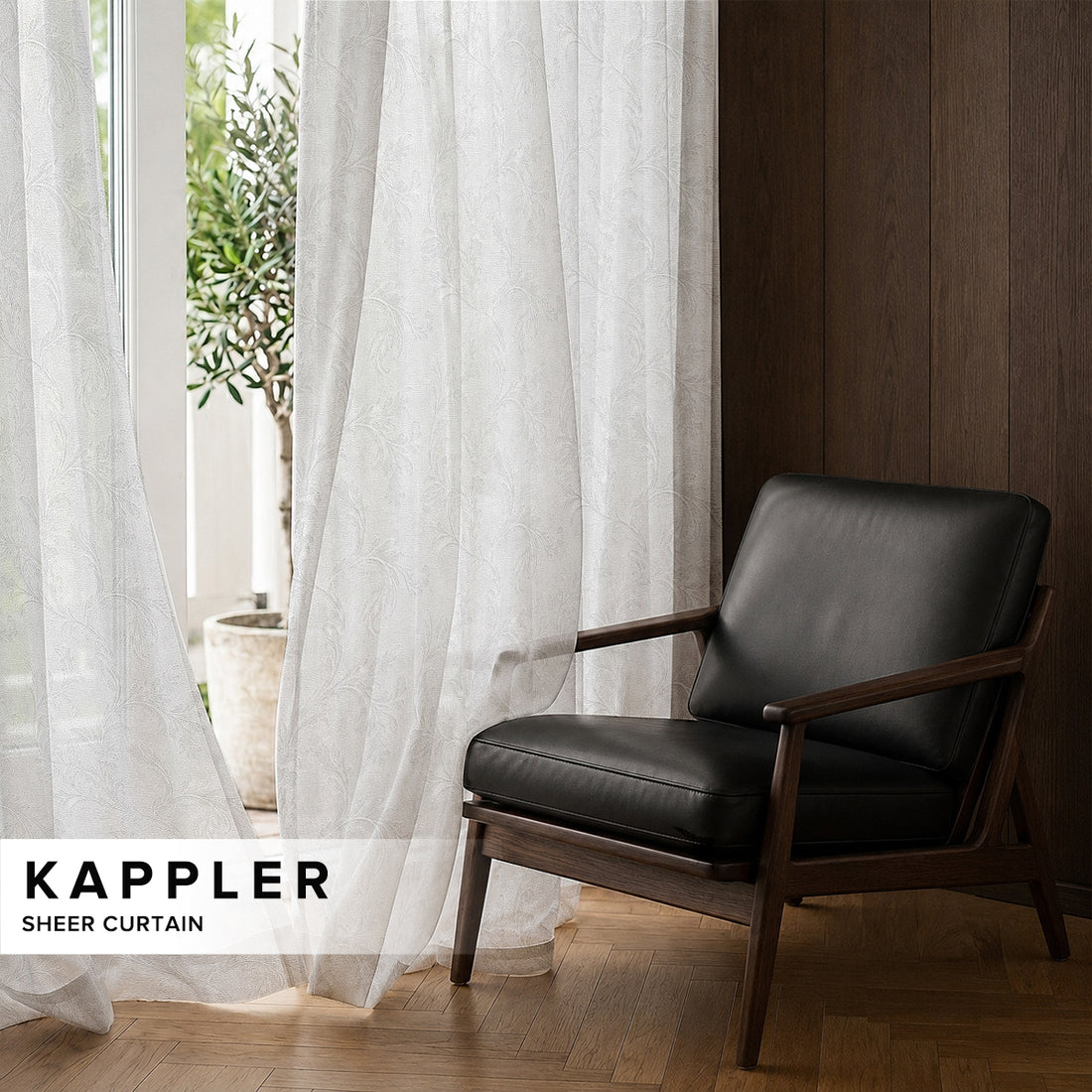 Kappler Sheer Curtain Custom Made