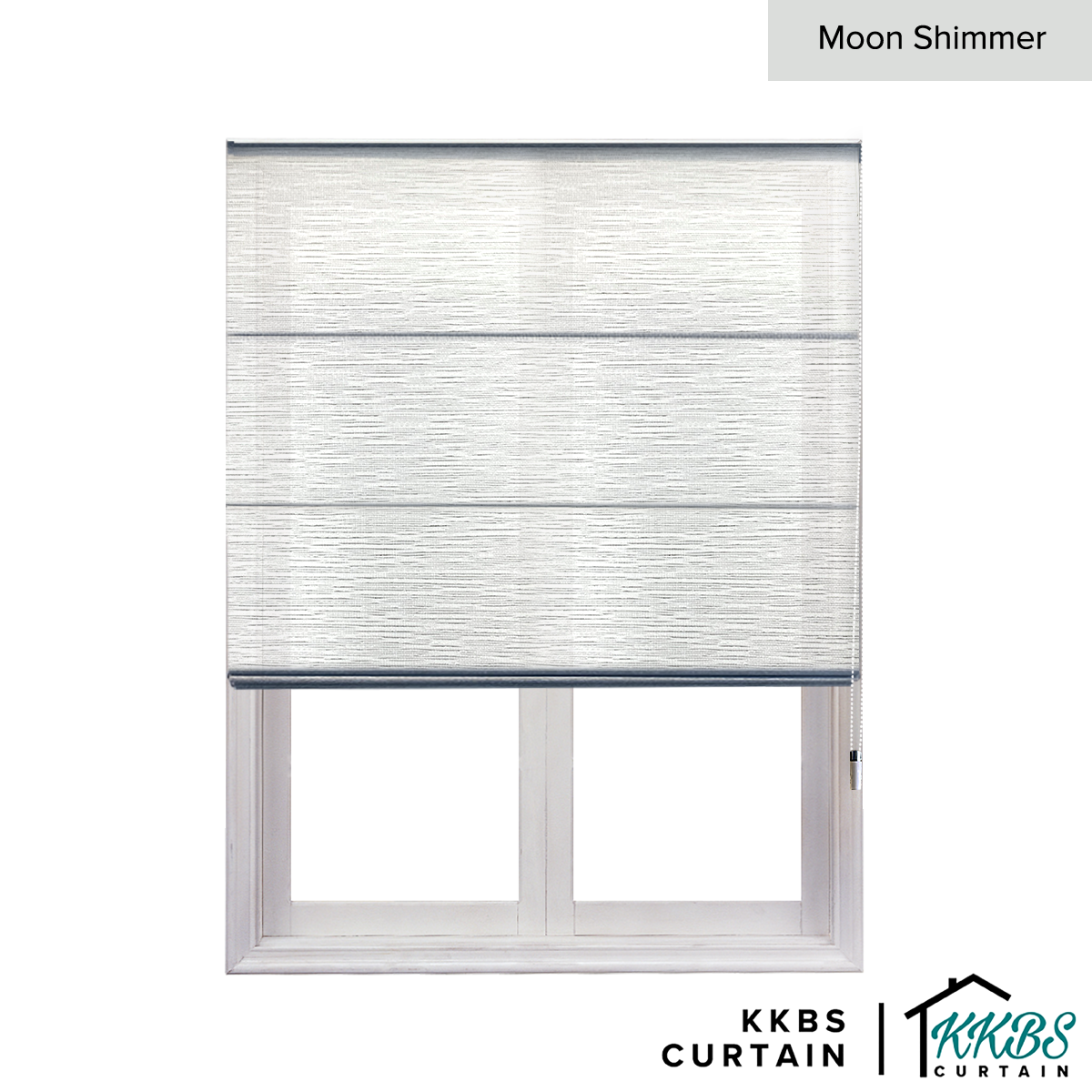 Tirai Rom Separa Blackout Luciano Halaman Dibuat Tersuai 2 