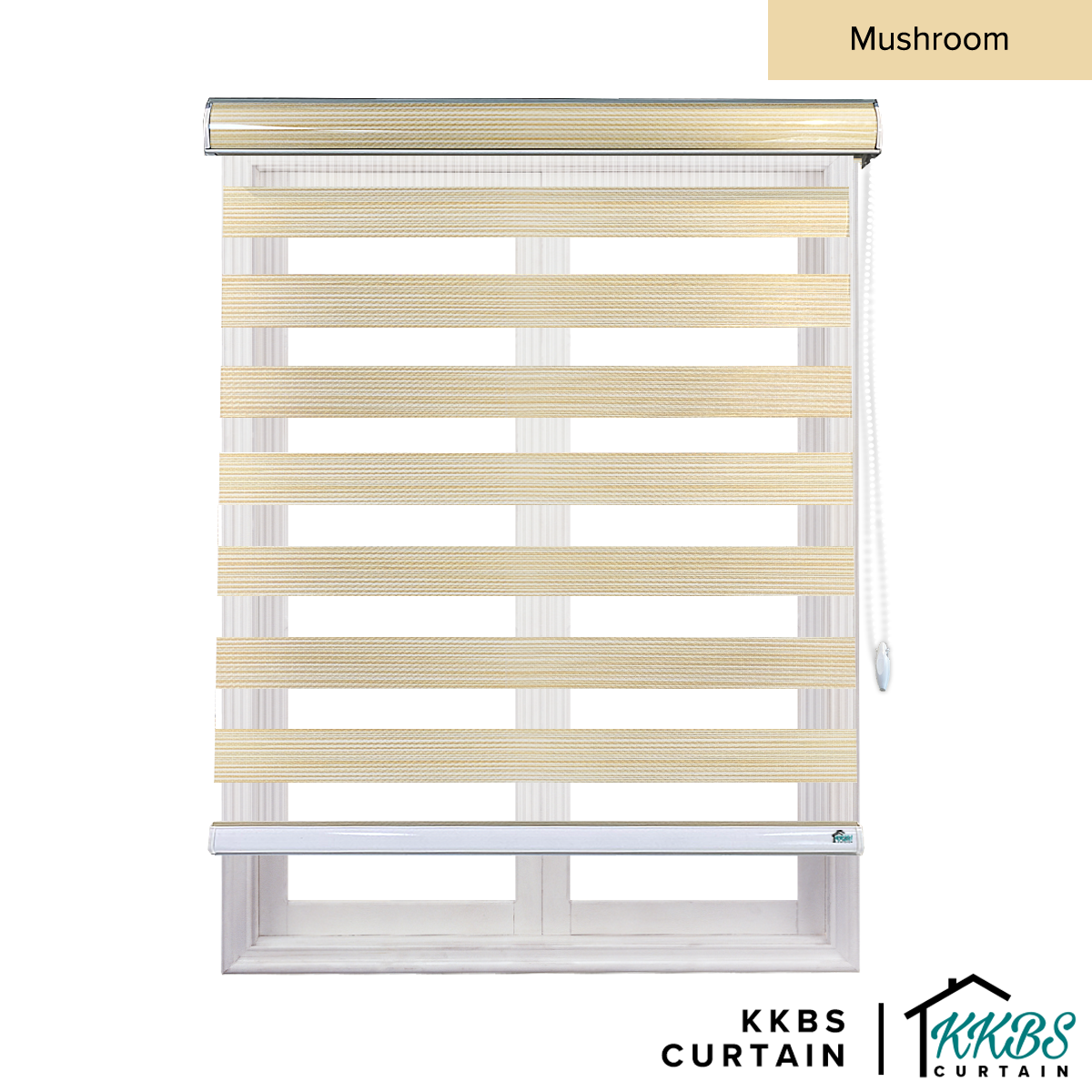 Fidelio Blackout Zebra Blinds Dibuat Tersuai