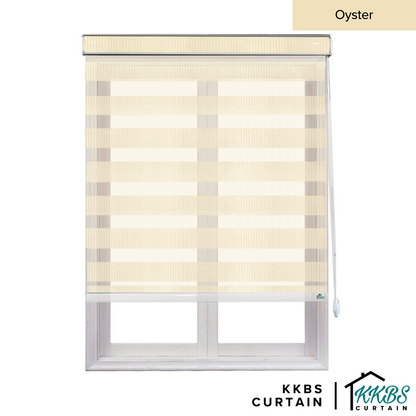 Maximo Semi Blackout Zebra Blinds Custom Made