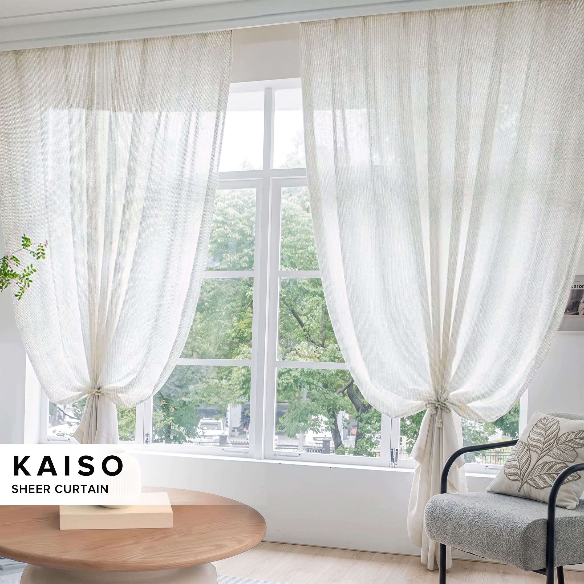 Kaiso Sheer Curtain Custom Made