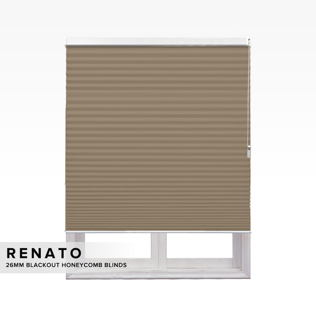 Renato 26mm 遮光蜂巢帘定制
