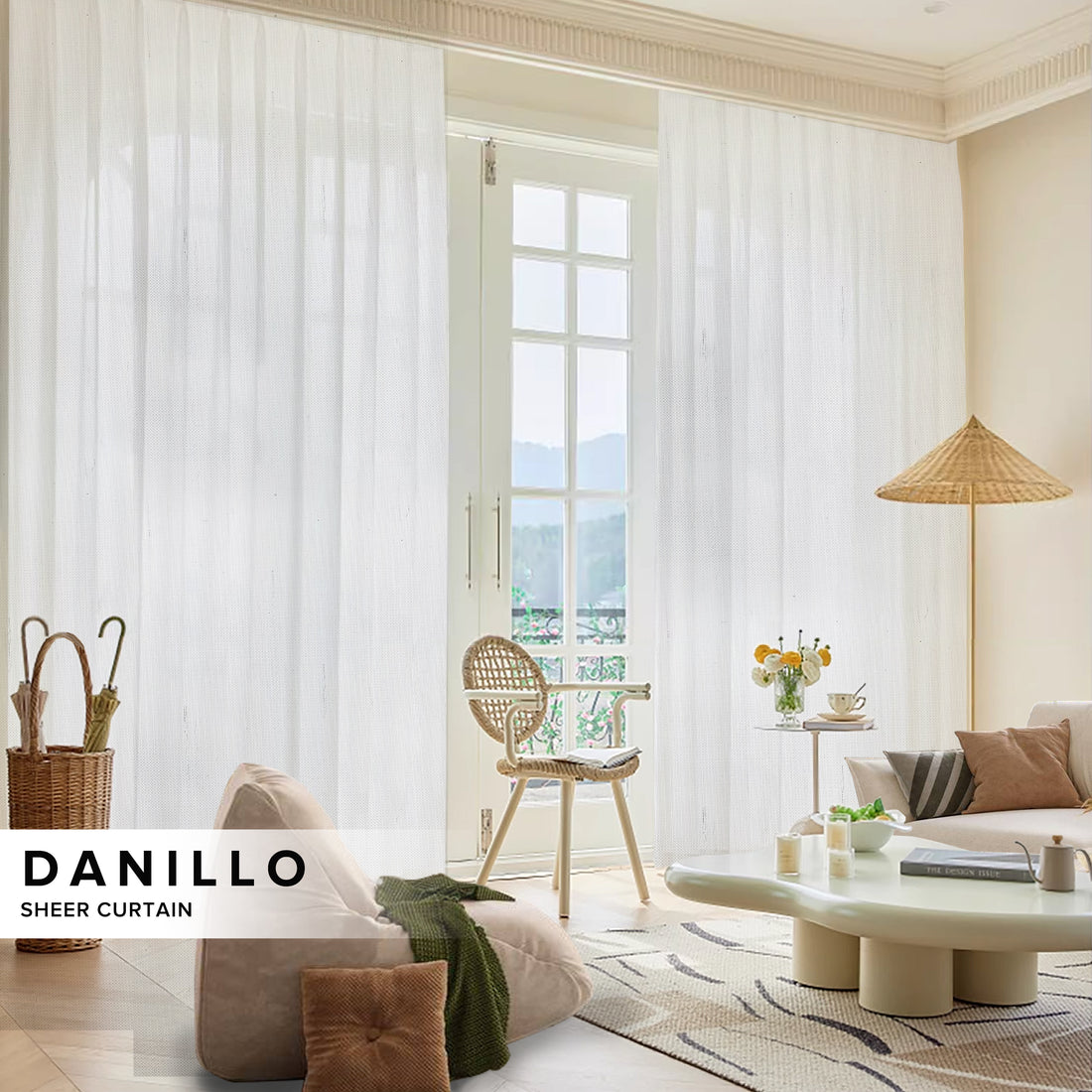 Danillo Sheer Curtain Custom Made