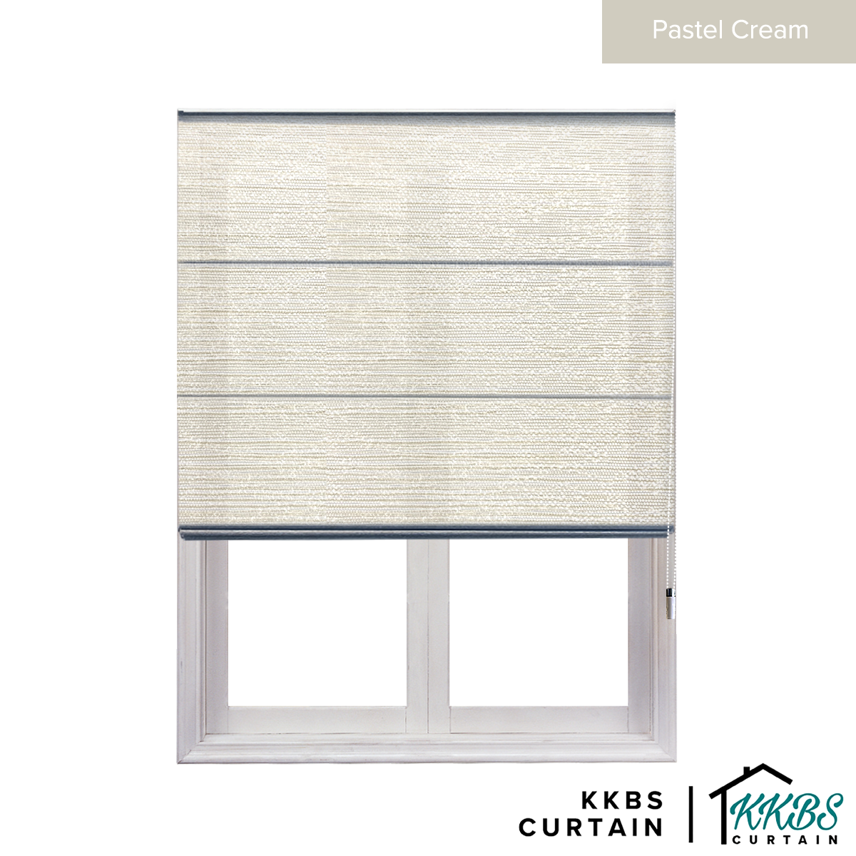 Tirai Rom Separa Blackout Luciano Halaman Dibuat Tersuai 2 