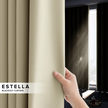 Estella Langsir 90 - 99% Blackout Siap Jahit (Page 1)