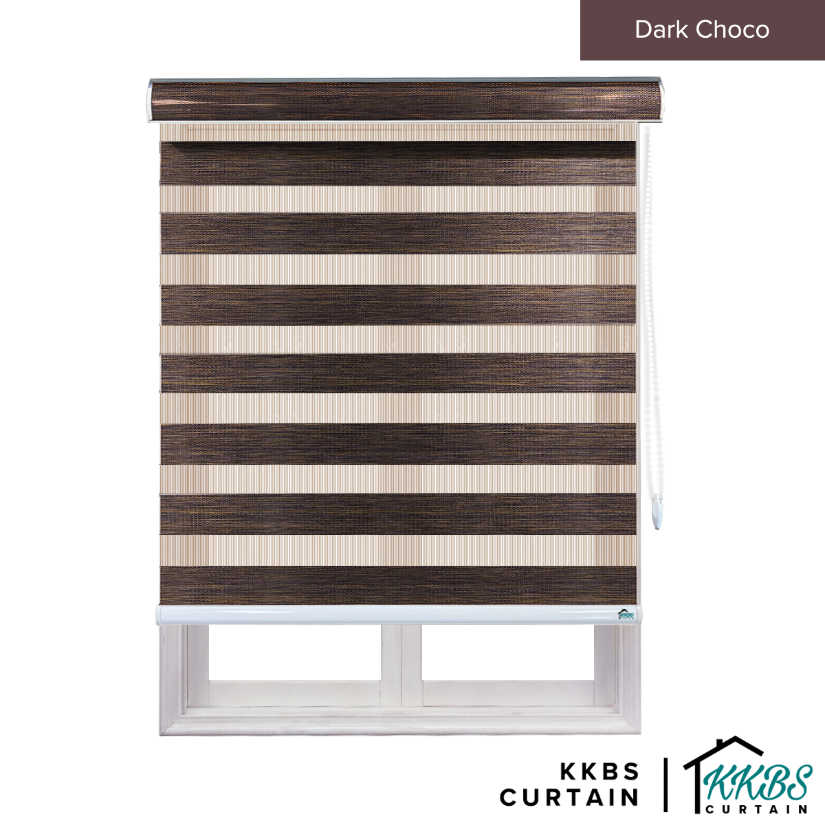 Ricardo Semi - Blackout Zebra Blinds Custom Made