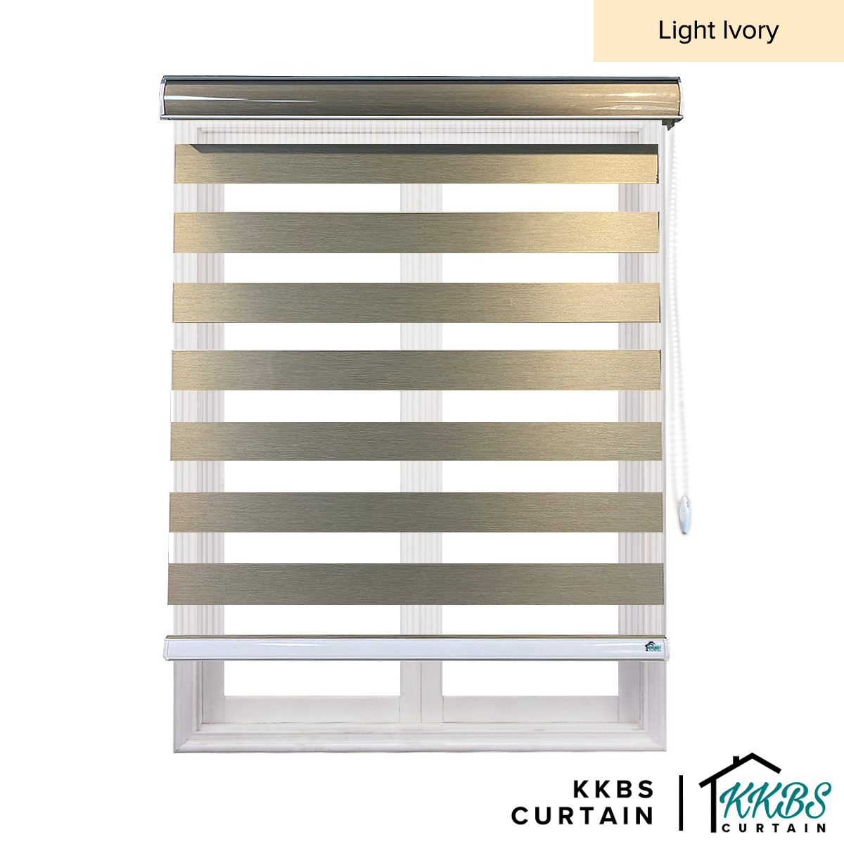 Fidelio Blackout Zebra Blinds Dibuat Tersuai